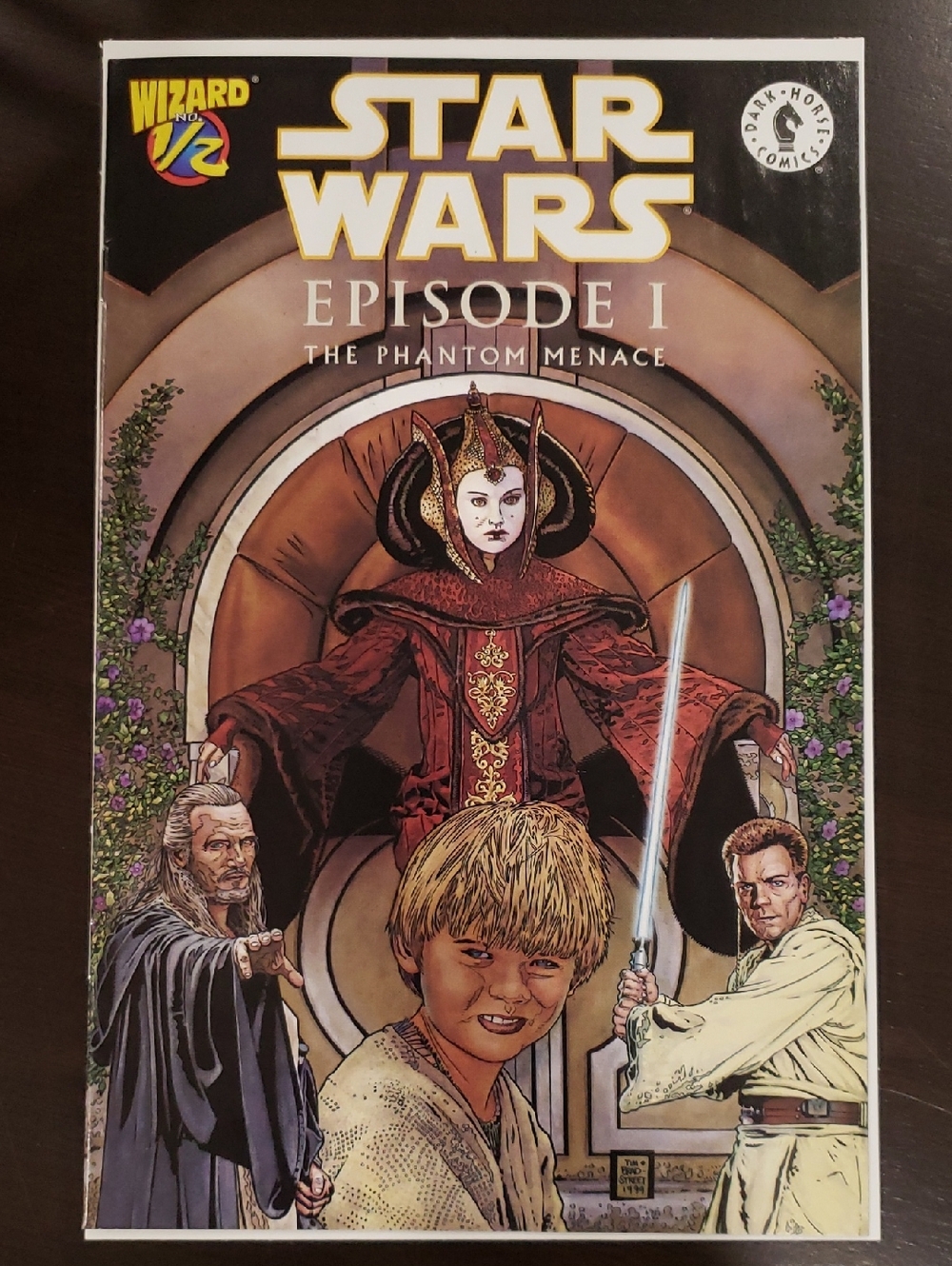 Star Wars Episode I Wizard 1/2 The Phantom Menace Dark Horse Comics 1994 COA Inc